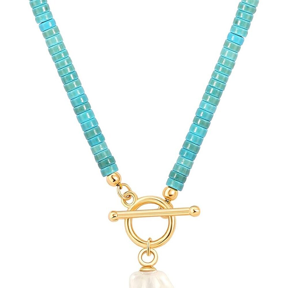 18K Gold Moon Star Lion Evil Eye Love Heart Pendant Necklace Medallion Paperclip
